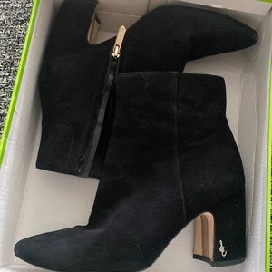 Sam Edelman suede booties